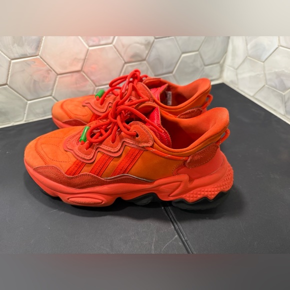 Adidas Ozweego Bold Orange Men’s Sneakers Size 8 - Picture 7 of 12